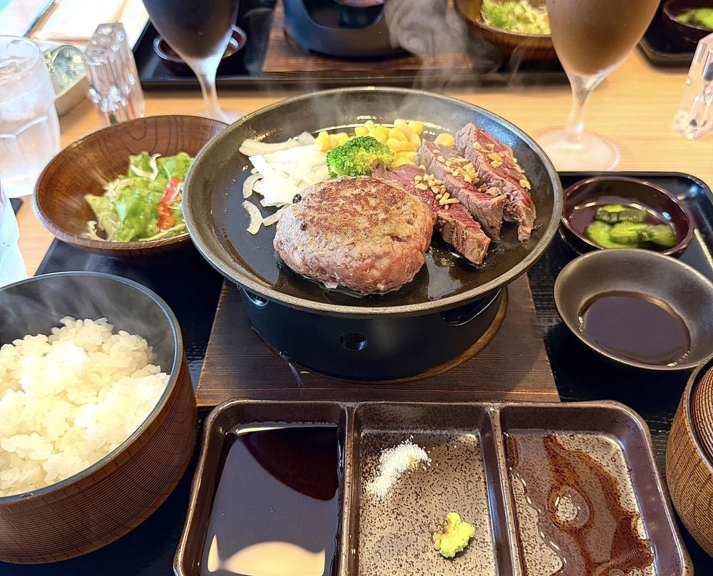 ハンバーグ、ステーキ🍖