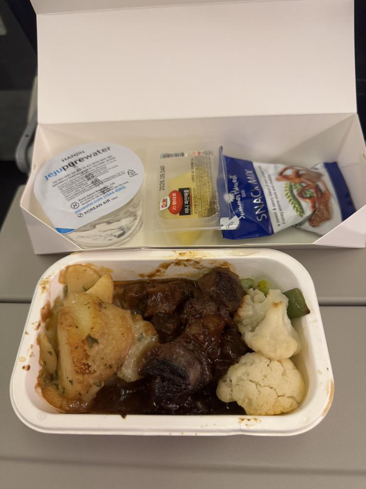 機内食！