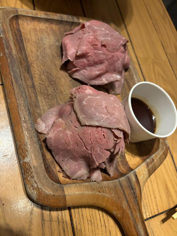 久しぶりのローストビーフ！