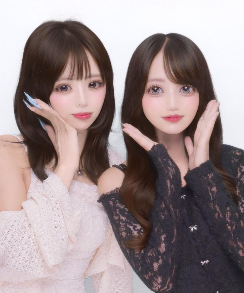 友達とプリ🎶