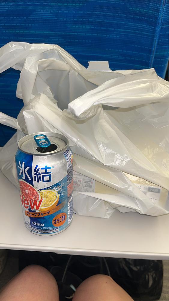 新幹線で