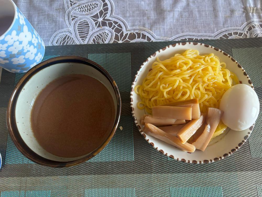 こんにゃく麺でつけめん！