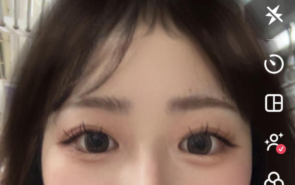 前髪切りすぎた💧笑ってくださいこの顔を