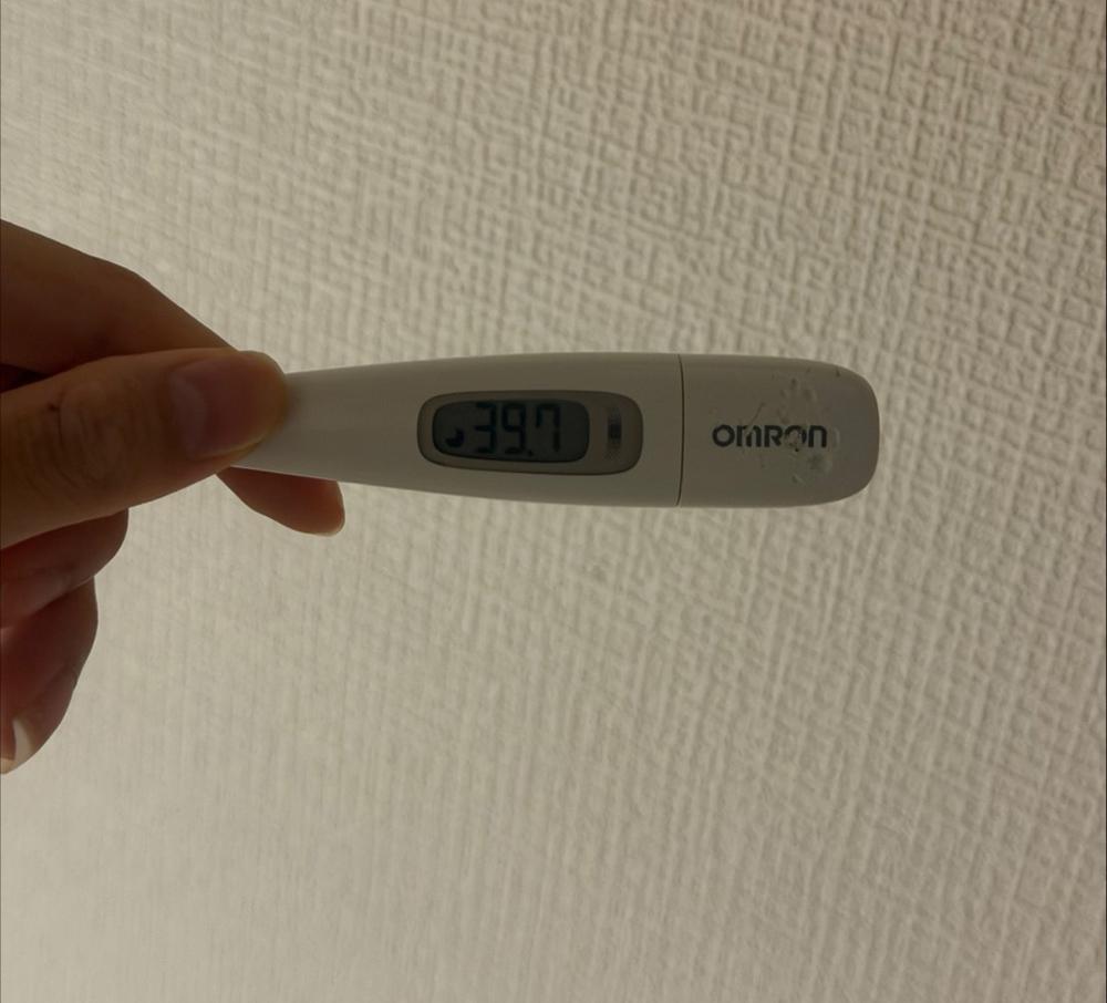 まだ治りません😢