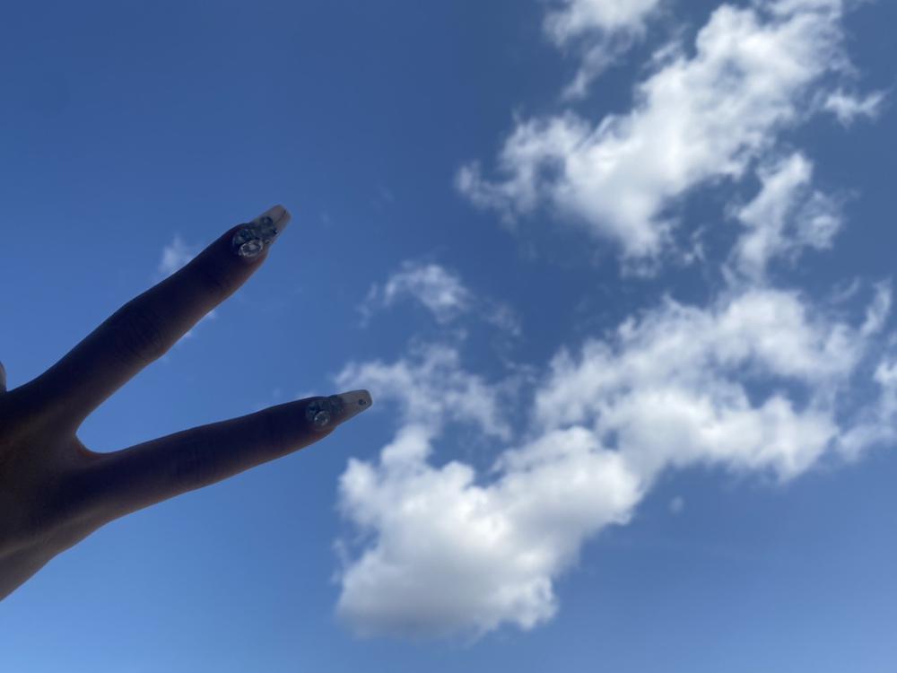 いい天気💯☀️