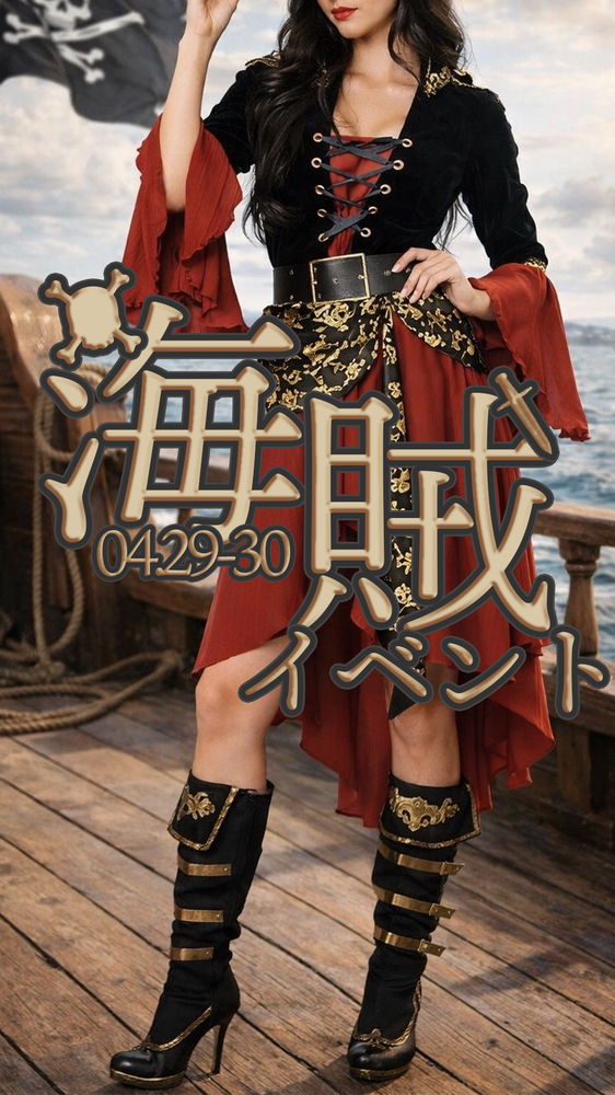 海賊イベント🏴‍☠️